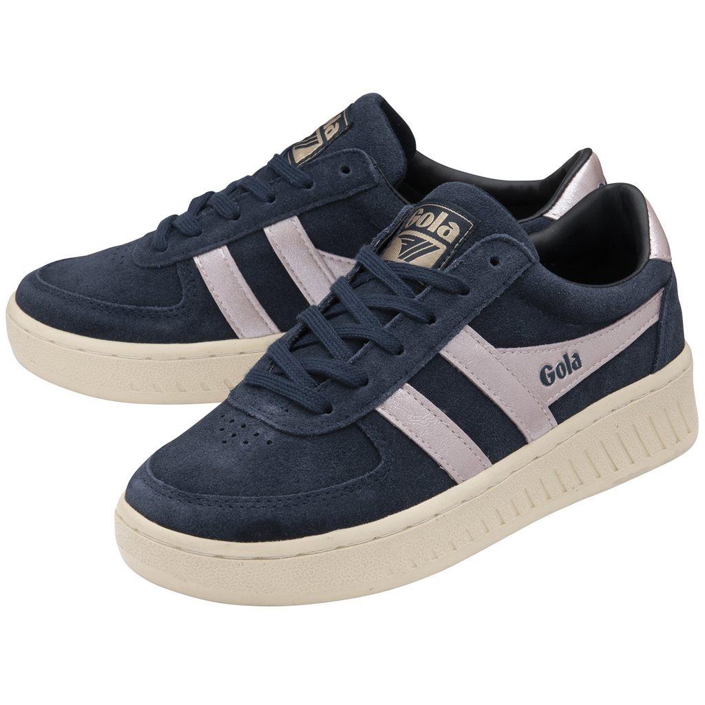 Gola Classics Grandslam Flame Sneakers Donkerblauw Roze Nederland | 329-ZPUFOJ