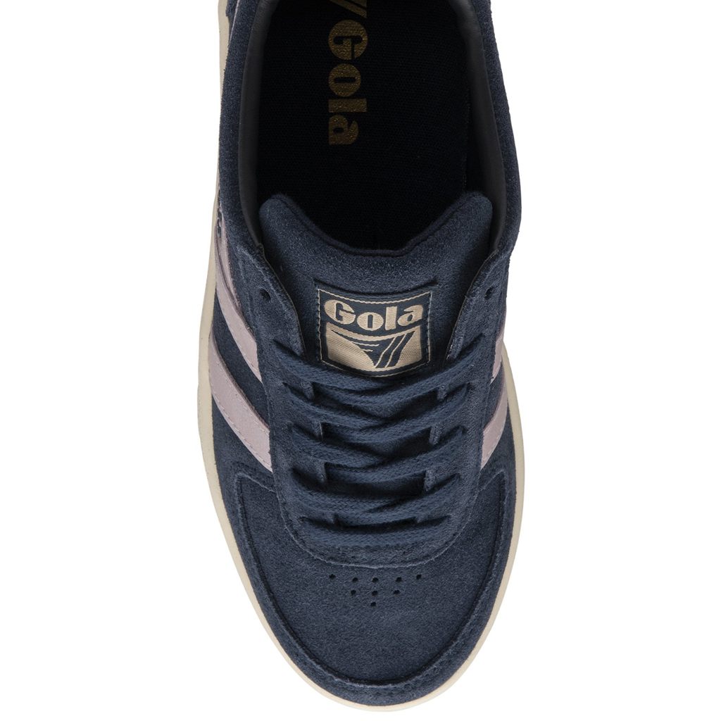 Gola Classics Grandslam Flame Sneakers Donkerblauw Roze Nederland | 329-ZPUFOJ