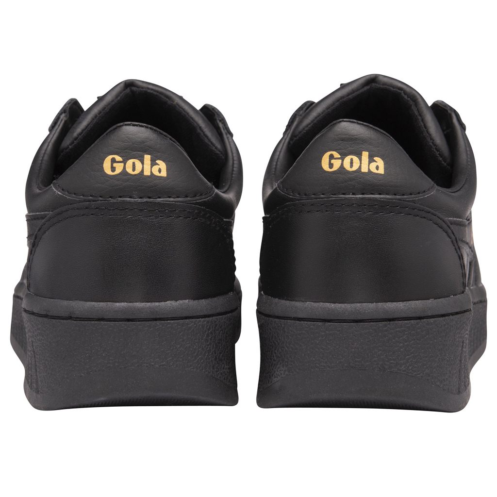 Gola Classics Grandslam Leather Sneakers Zwart Nederland | 067-DZCSRJ