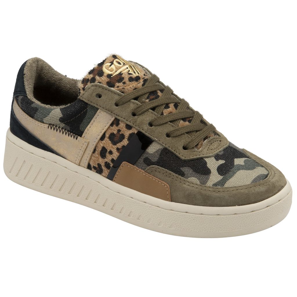 Gola Classics Grandslam Mode Sneakers Camo Leopard Nederland | 203-ZXMSAO