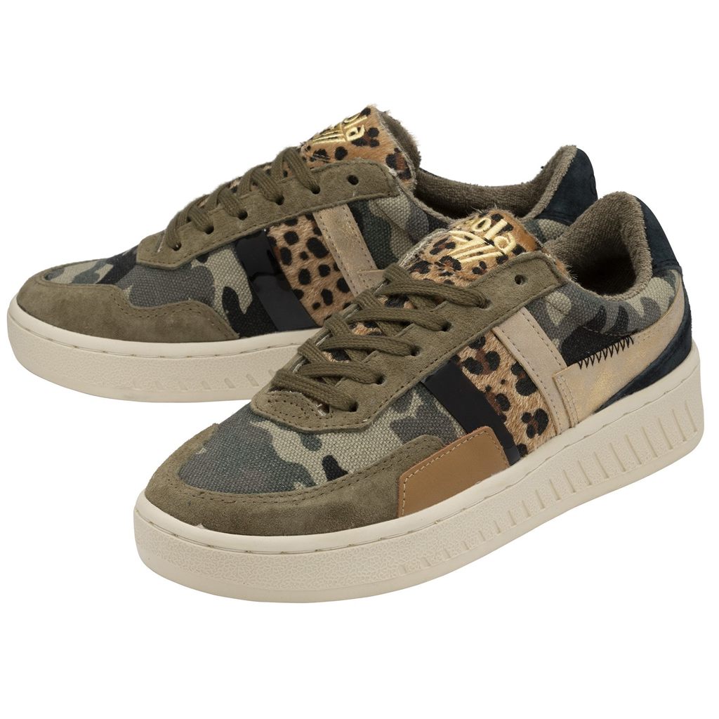 Gola Classics Grandslam Mode Sneakers Camo Leopard Nederland | 203-ZXMSAO