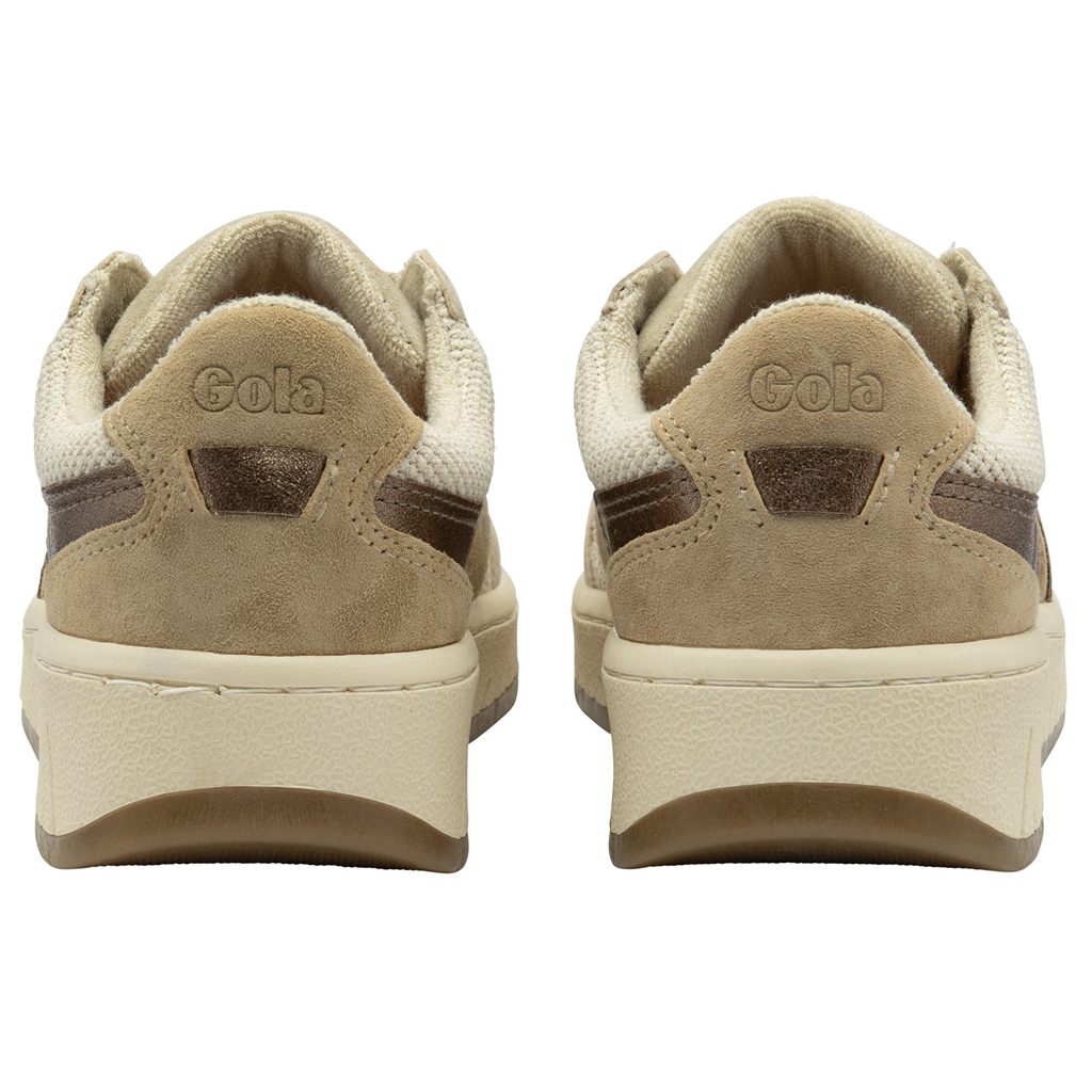 Gola Classics Grandslam Mode Sneakers Wheat Oat Bronze Nederland | 529-ZDLXVF