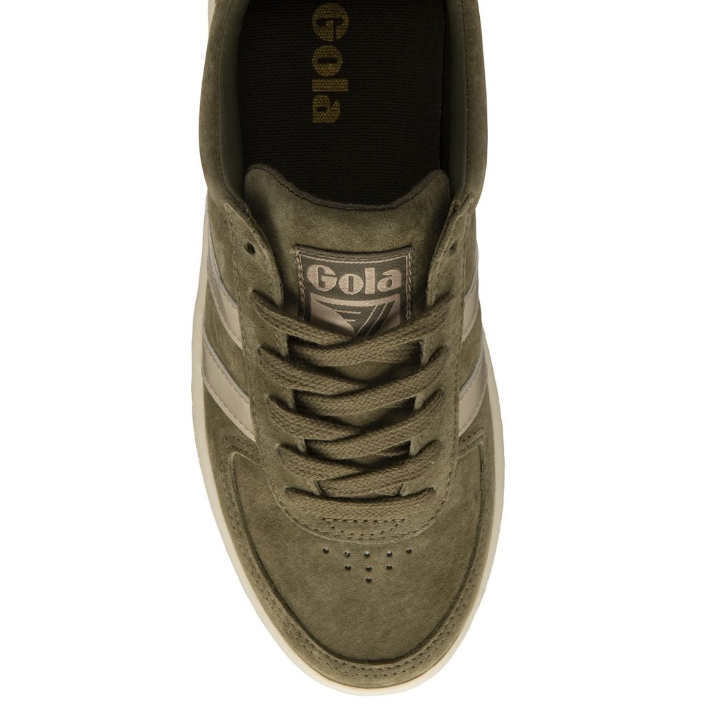 Gola Classics Grandslam Pearl Sneakers Khaki Nederland | 591-DJPBTW