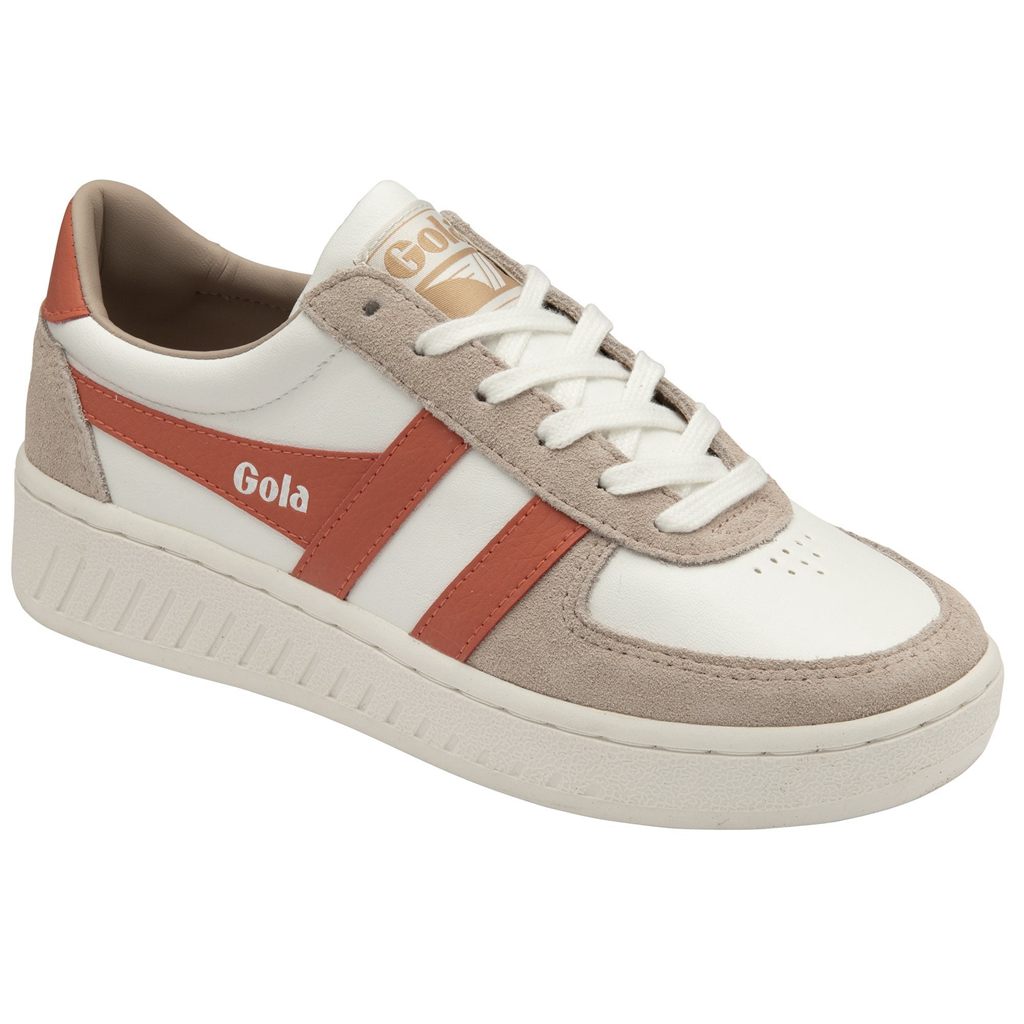 Gola Classics Grandslam Pure Sneakers Wit Koraal Nederland | 829-SJMKLC
