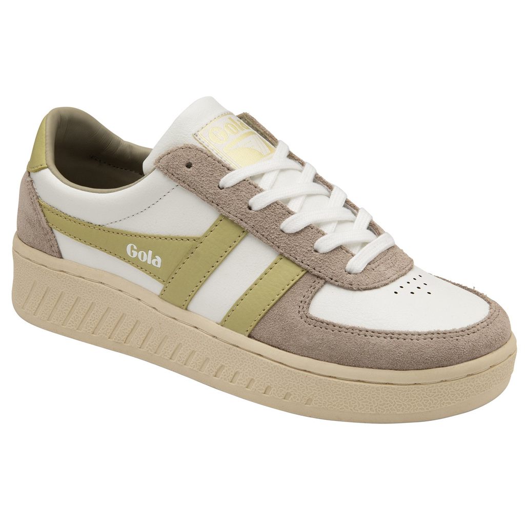 Gola Classics Grandslam Pure Sneakers Wit Grijs Citroen Nederland | 295-IEZXSG