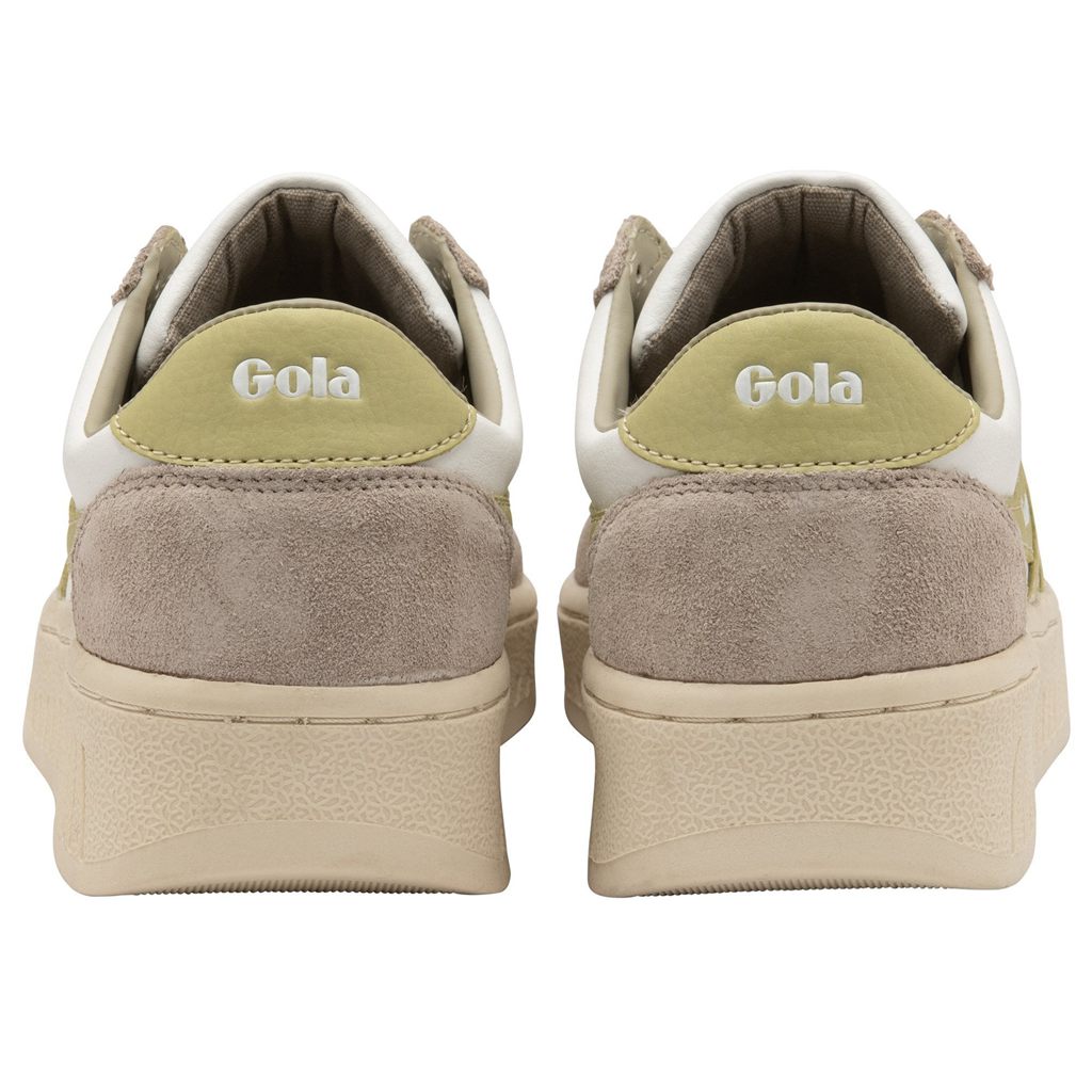 Gola Classics Grandslam Pure Sneakers Wit Grijs Citroen Nederland | 295-IEZXSG