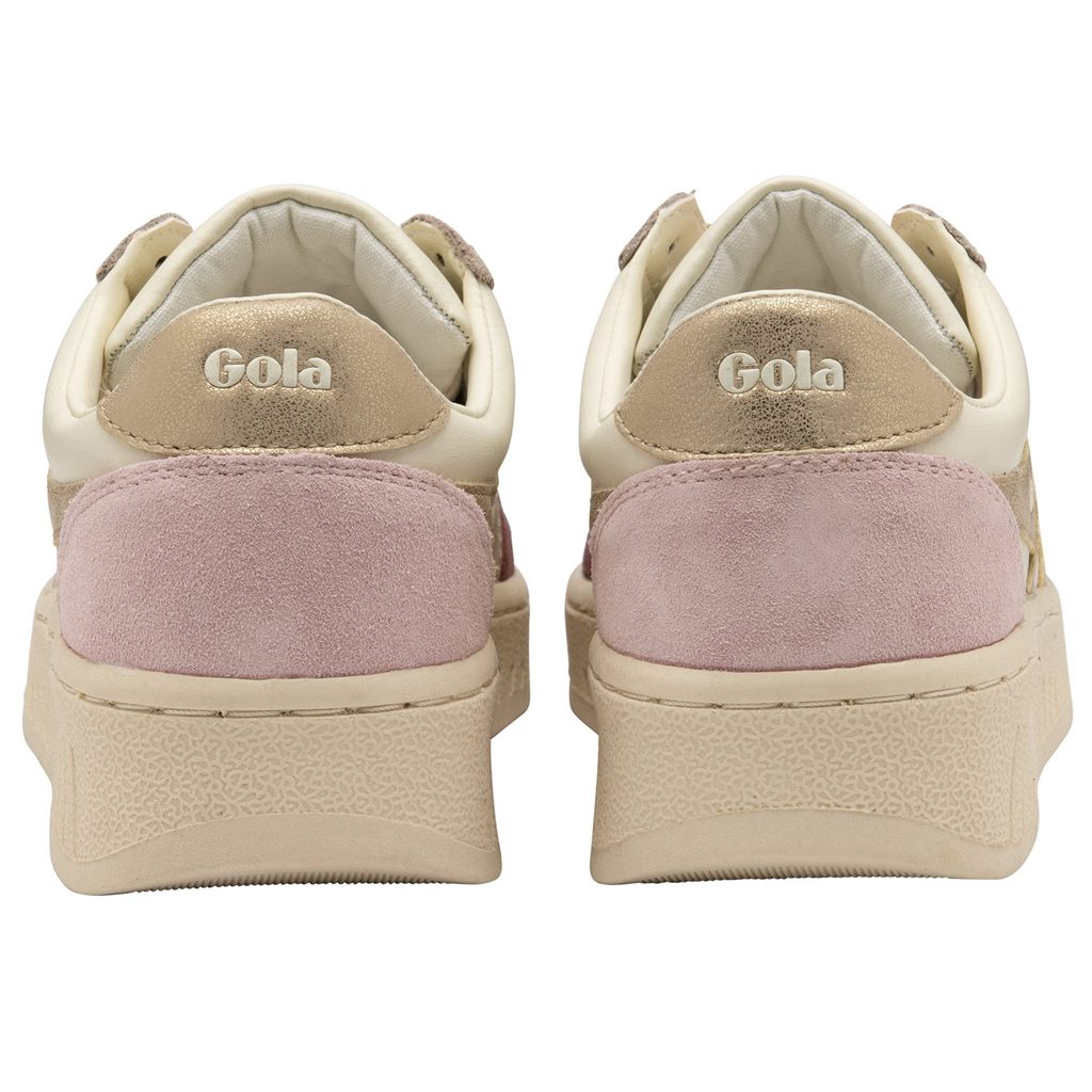 Gola Classics Grandslam Quadrant Sneakers Wit Goud Roze Nederland | 428-EHTZYX