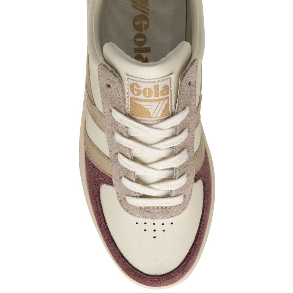 Gola Classics Grandslam Quadrant Sneakers Wit Goud Roze Nederland | 428-EHTZYX