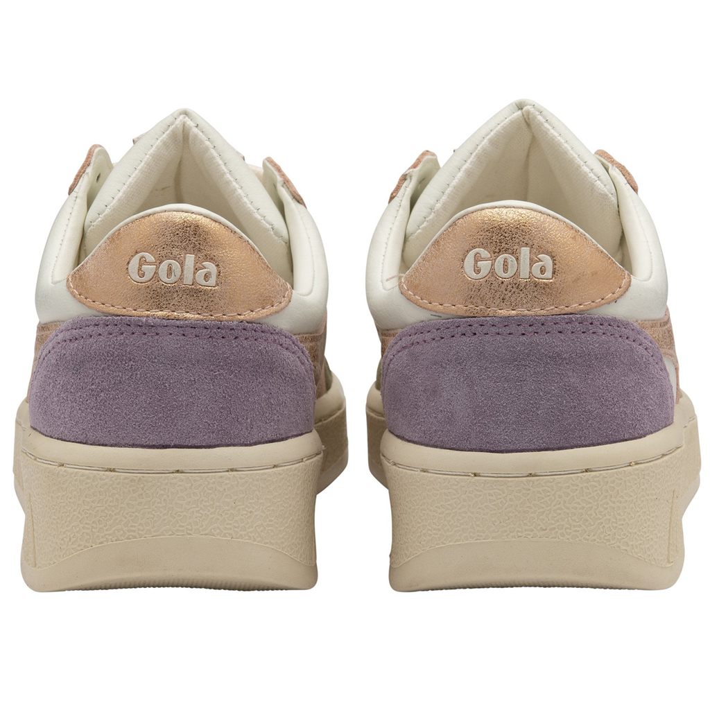 Gola Classics Grandslam Quadrant Sneakers Wit Khaki Roze Goud Nederland | 709-LJMARX