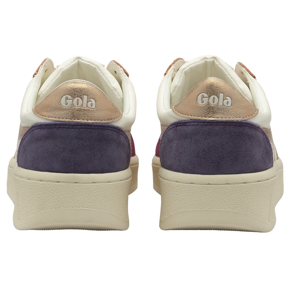 Gola Classics Grandslam Quadrant Sneakers Wit Roze Goud Nederland | 674-RLUOHB