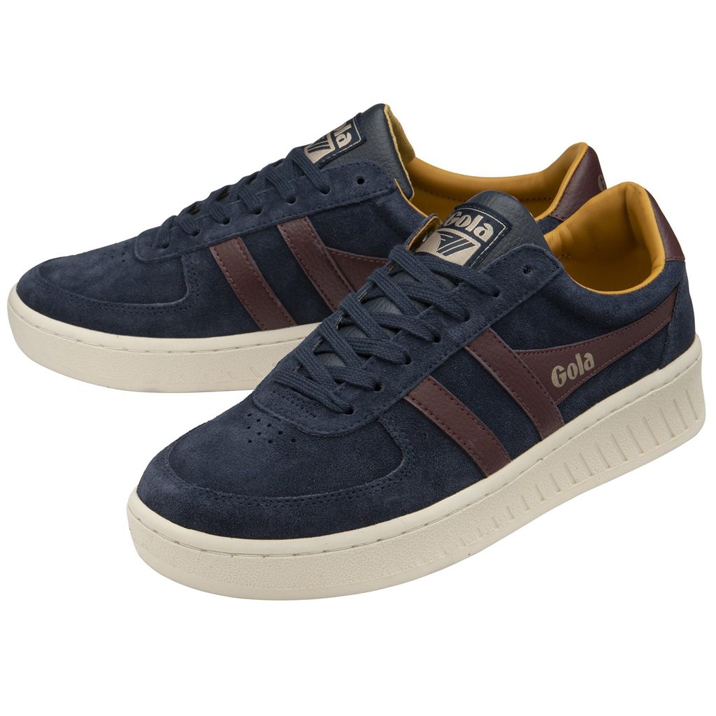 Gola Classics Grandslam Suede Sneakers Donkerblauw Bordeaux Nederland | 018-HANPXB
