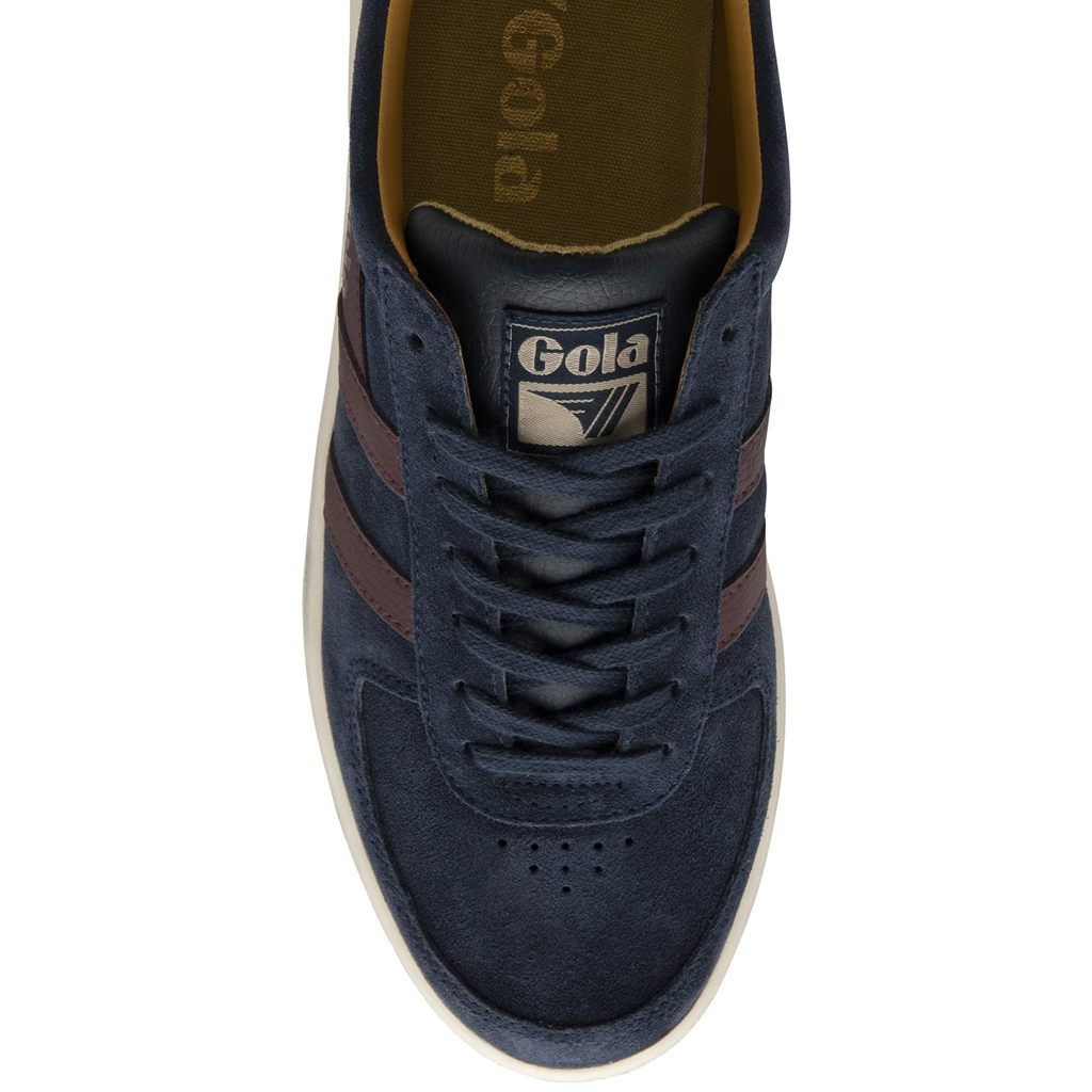 Gola Classics Grandslam Suede Sneakers Donkerblauw Bordeaux Nederland | 018-HANPXB