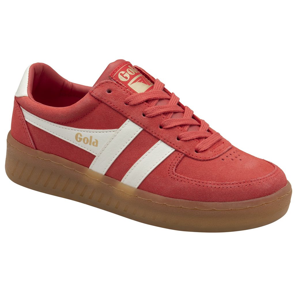 Gola Classics Grandslam Suede Sneakers Koraal Wit Nederland | 973-HXYCAI