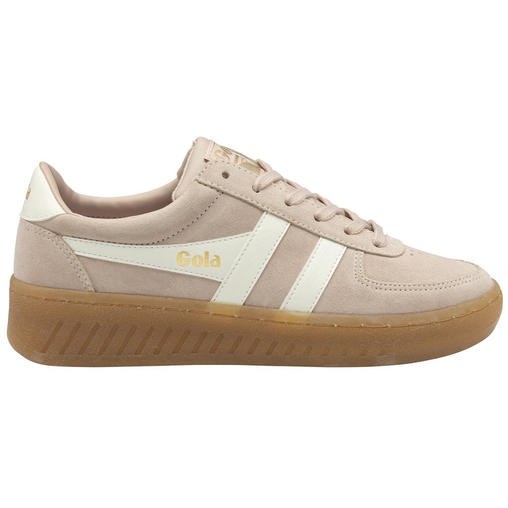 Gola Classics Grandslam Suede Sneakers Roze Wit Nederland | 721-UIJGES
