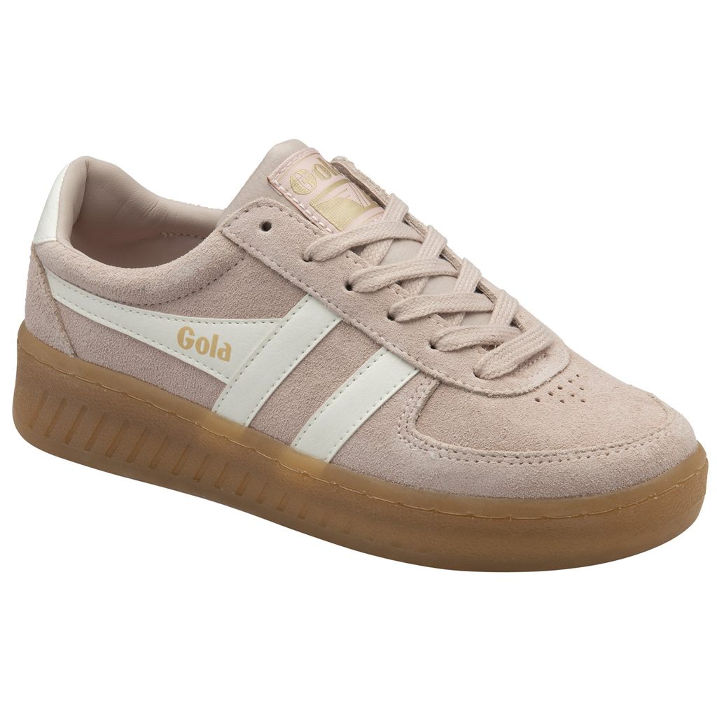 Gola Classics Grandslam Suede Sneakers Roze Wit Nederland | 721-UIJGES
