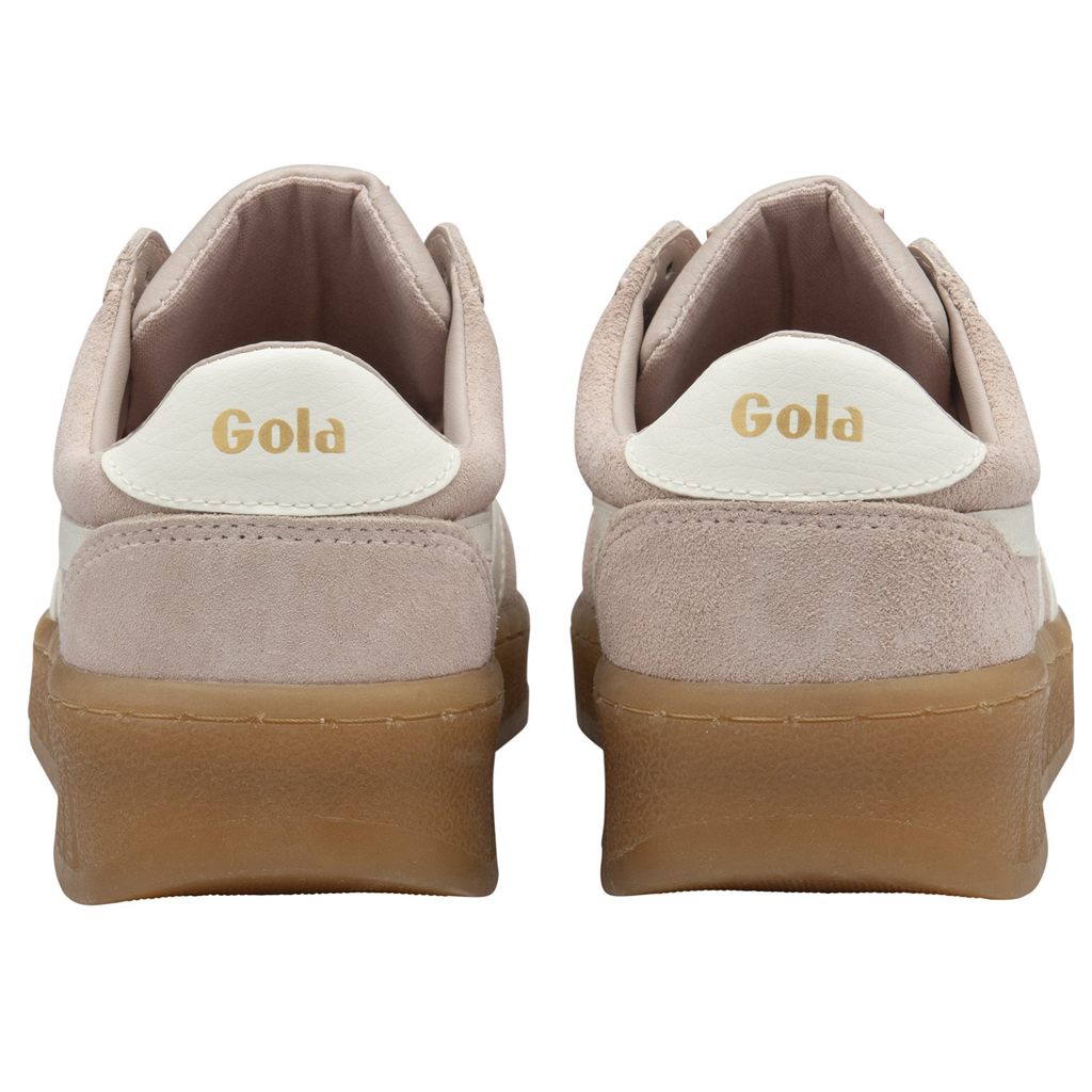 Gola Classics Grandslam Suede Sneakers Roze Wit Nederland | 721-UIJGES