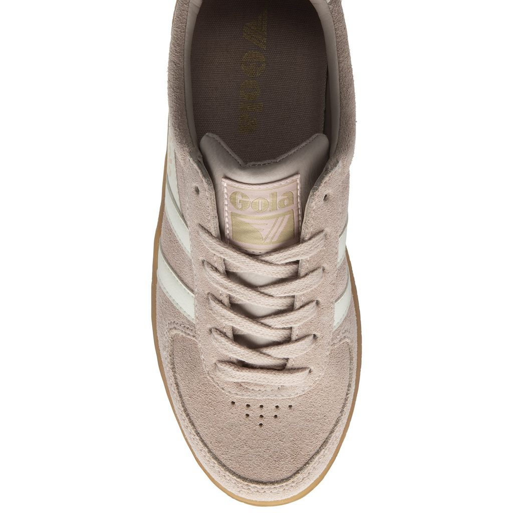 Gola Classics Grandslam Suede Sneakers Roze Wit Nederland | 721-UIJGES