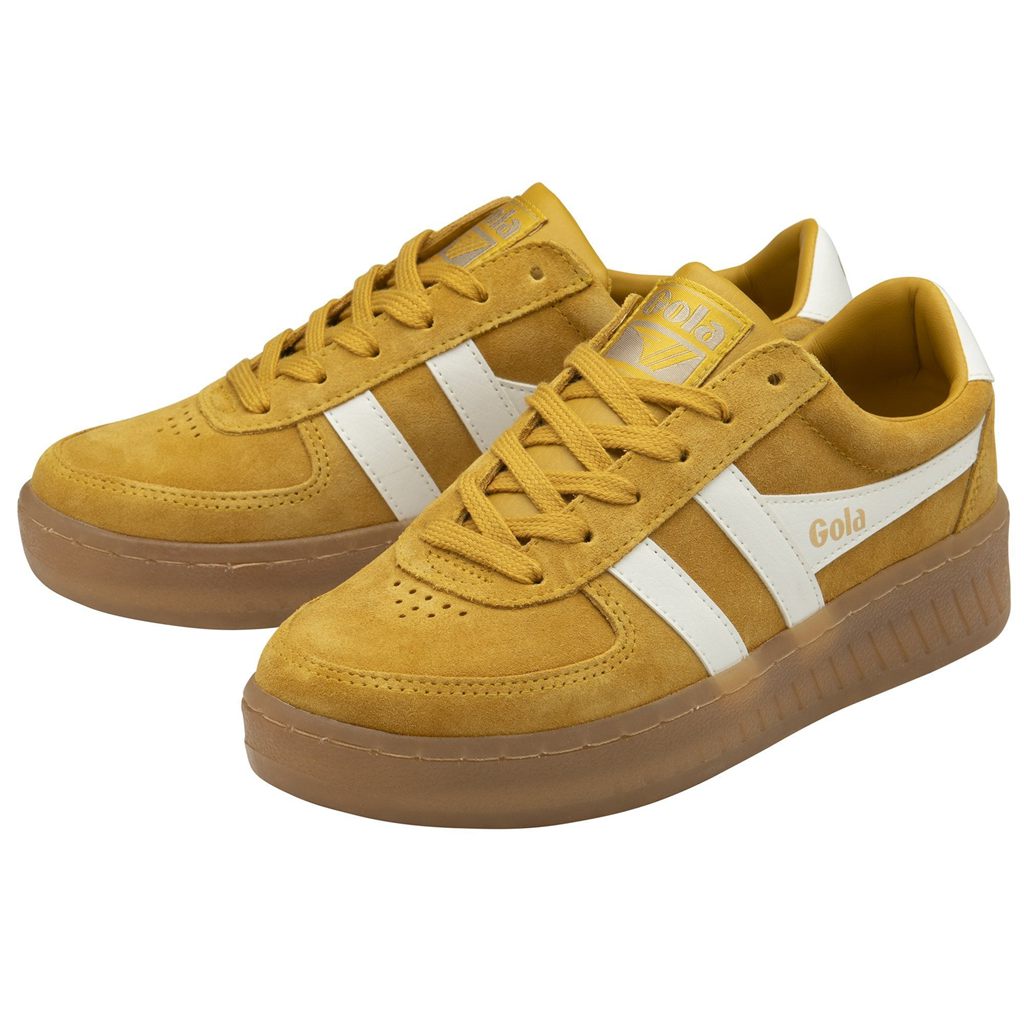 Gola Classics Grandslam Suede Sneakers Wit Nederland | 941-ZOJPUI