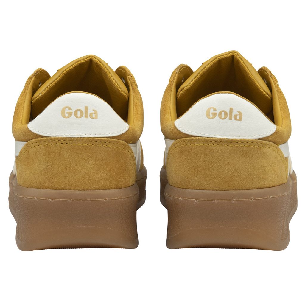 Gola Classics Grandslam Suede Sneakers Wit Nederland | 941-ZOJPUI