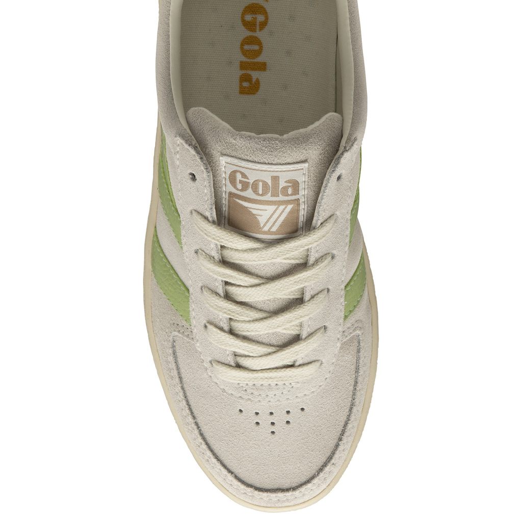 Gola Classics Grandslam Suede Sneakers Wit Groen Nederland | 839-KHPVUE