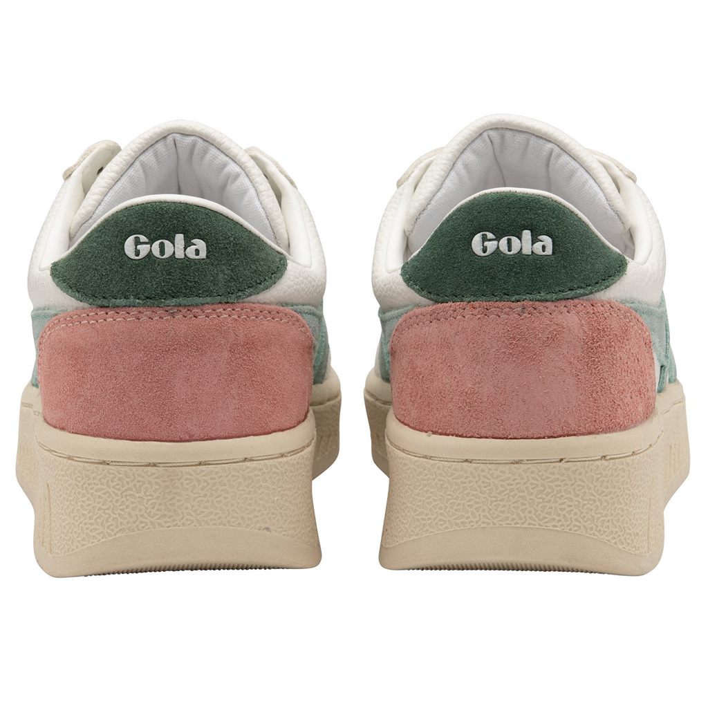 Gola Classics Grandslam Trident Sneakers Wit Groen Nederland | 243-YJANFC