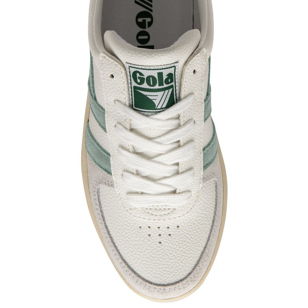 Gola Classics Grandslam Trident Sneakers Wit Groen Nederland | 243-YJANFC