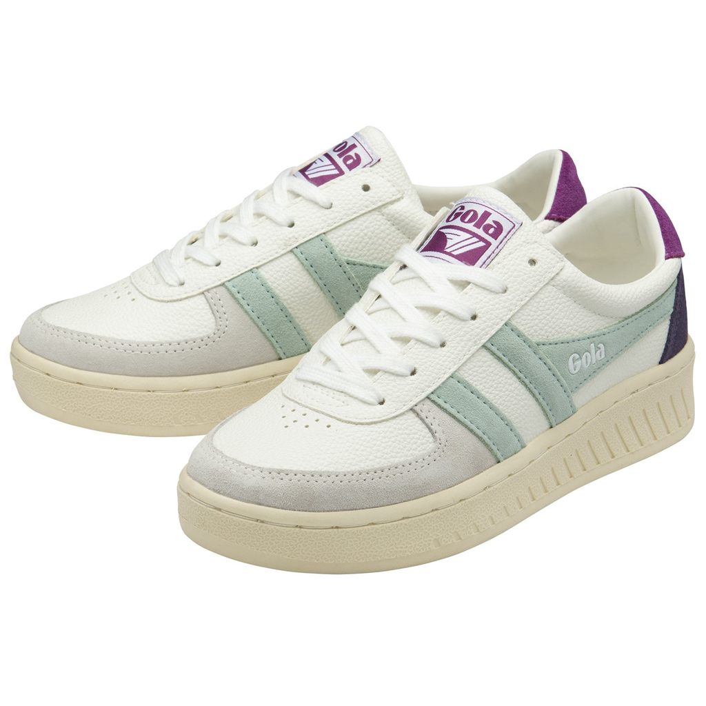 Gola Classics Grandslam Trident Sneakers Wit Nederland | 280-QYECNM