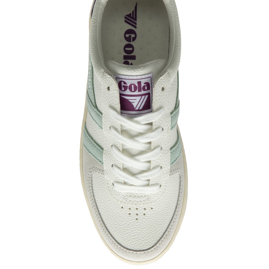Gola Classics Grandslam Trident Sneakers Wit Nederland | 280-QYECNM