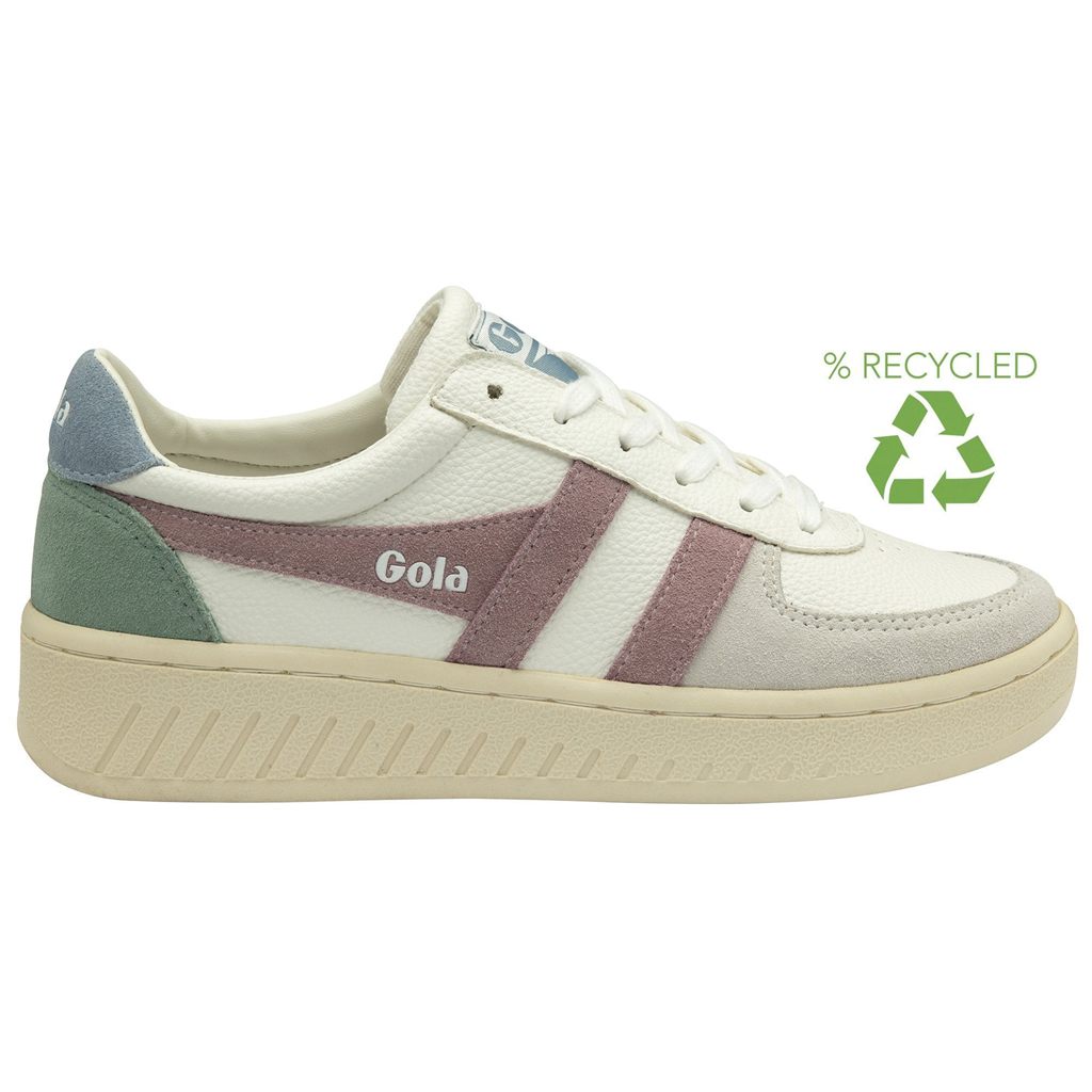 Gola Classics Grandslam Trident Sneakers Wit Roze Nederland | 452-YJKZXS