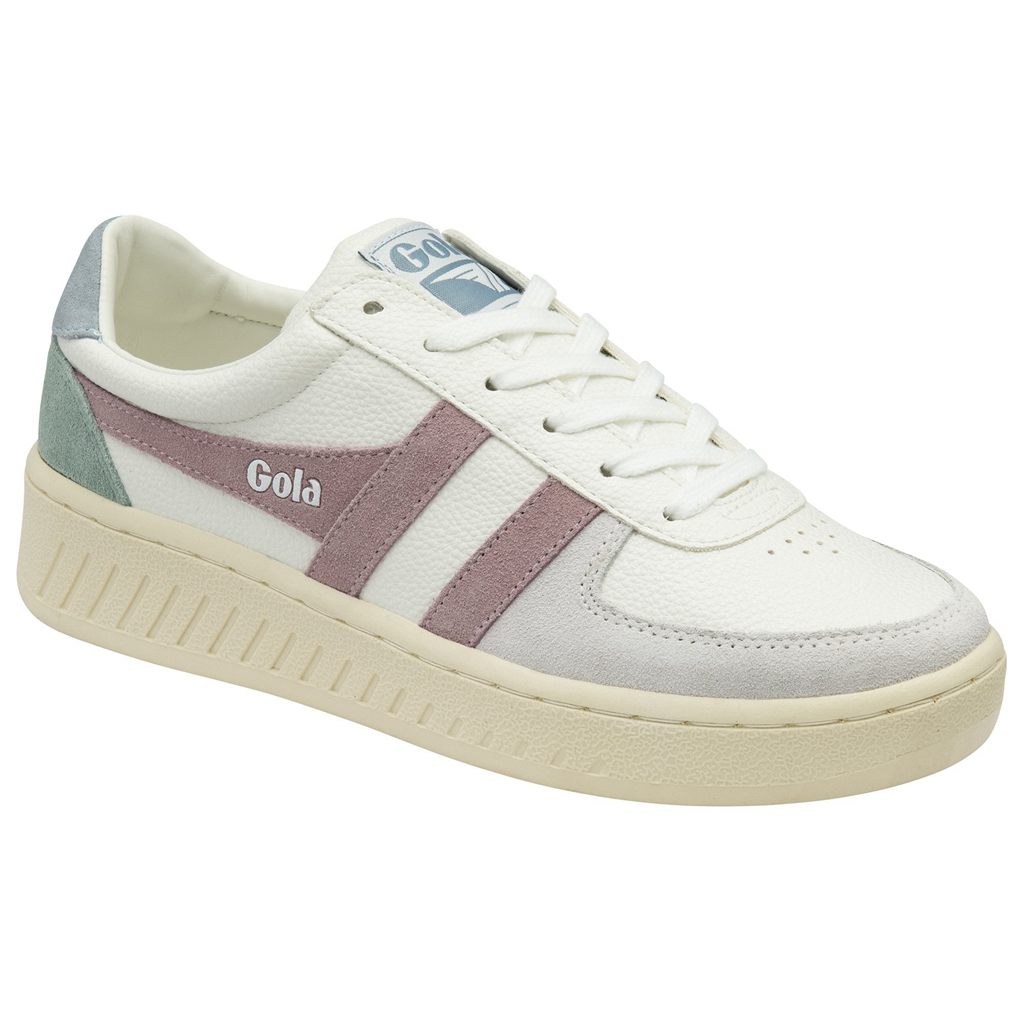 Gola Classics Grandslam Trident Sneakers Wit Roze Nederland | 452-YJKZXS