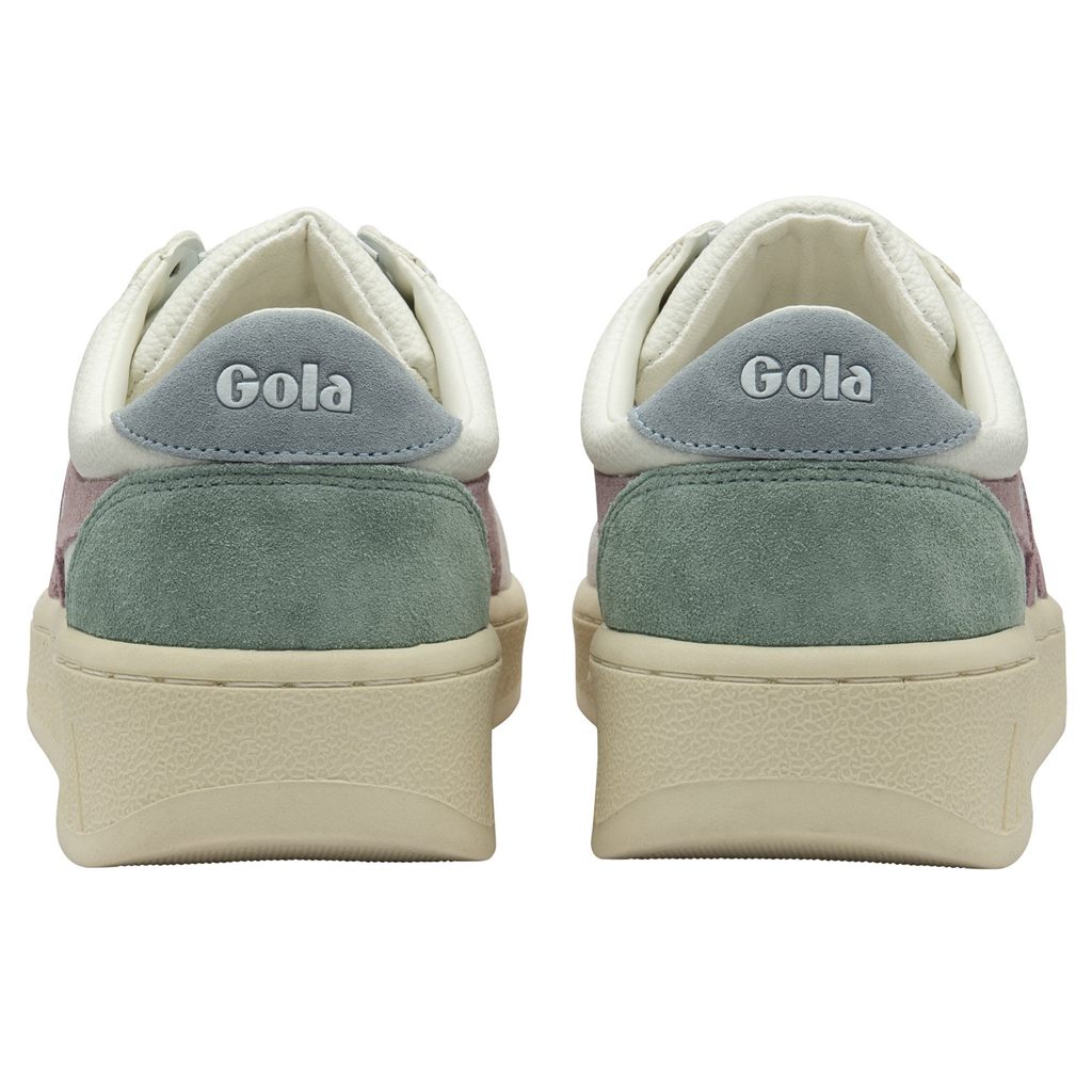 Gola Classics Grandslam Trident Sneakers Wit Roze Nederland | 452-YJKZXS
