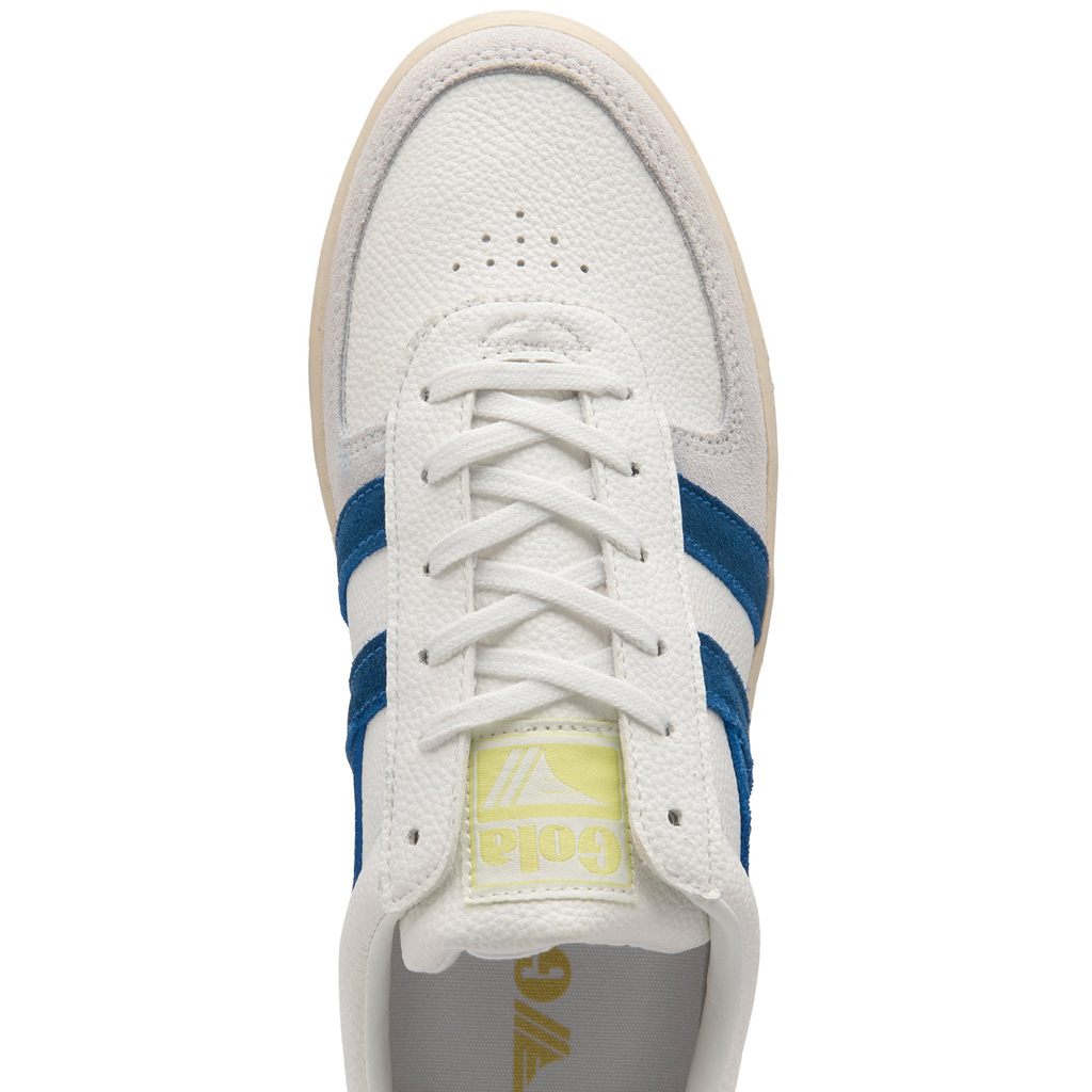 Gola Classics Grandslam Trident Sneakers Wit Blauw Nederland | 156-ZGAJVF