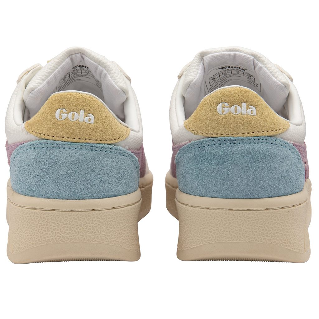 Gola Classics Grandslam Trident Sneakers Wit Citroen Nederland | 738-XWHQUI