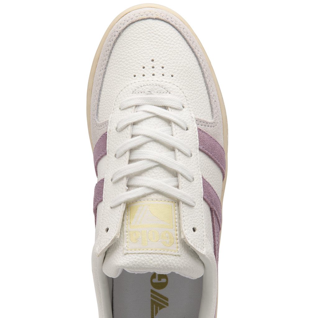 Gola Classics Grandslam Trident Sneakers Wit Citroen Nederland | 738-XWHQUI