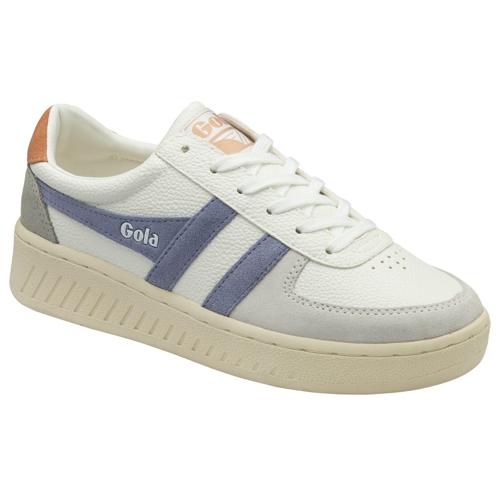 Gola Classics Grandslam Trident Sneakers Wit Lavendel Nederland | 520-VGRQUL