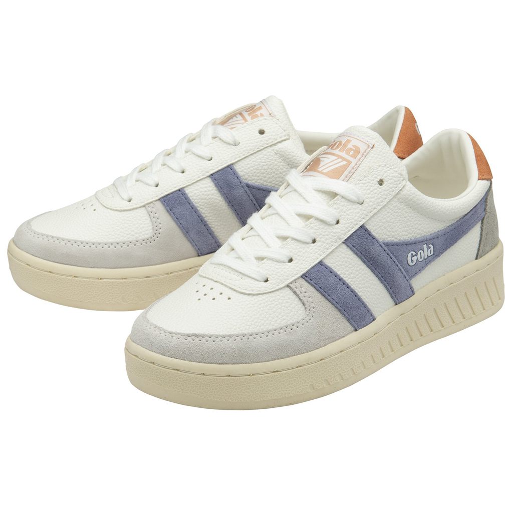 Gola Classics Grandslam Trident Sneakers Wit Lavendel Nederland | 520-VGRQUL