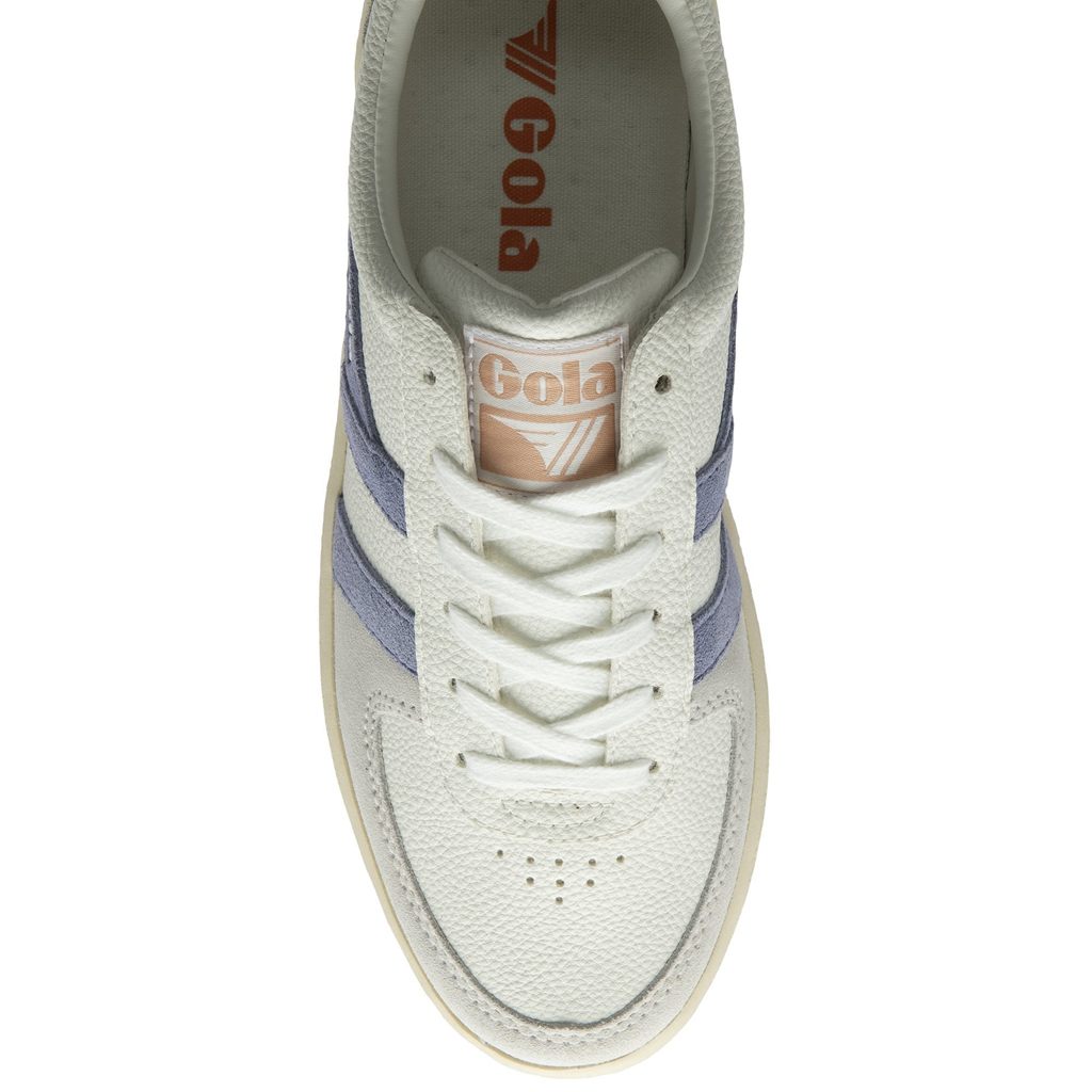 Gola Classics Grandslam Trident Sneakers Wit Lavendel Nederland | 520-VGRQUL