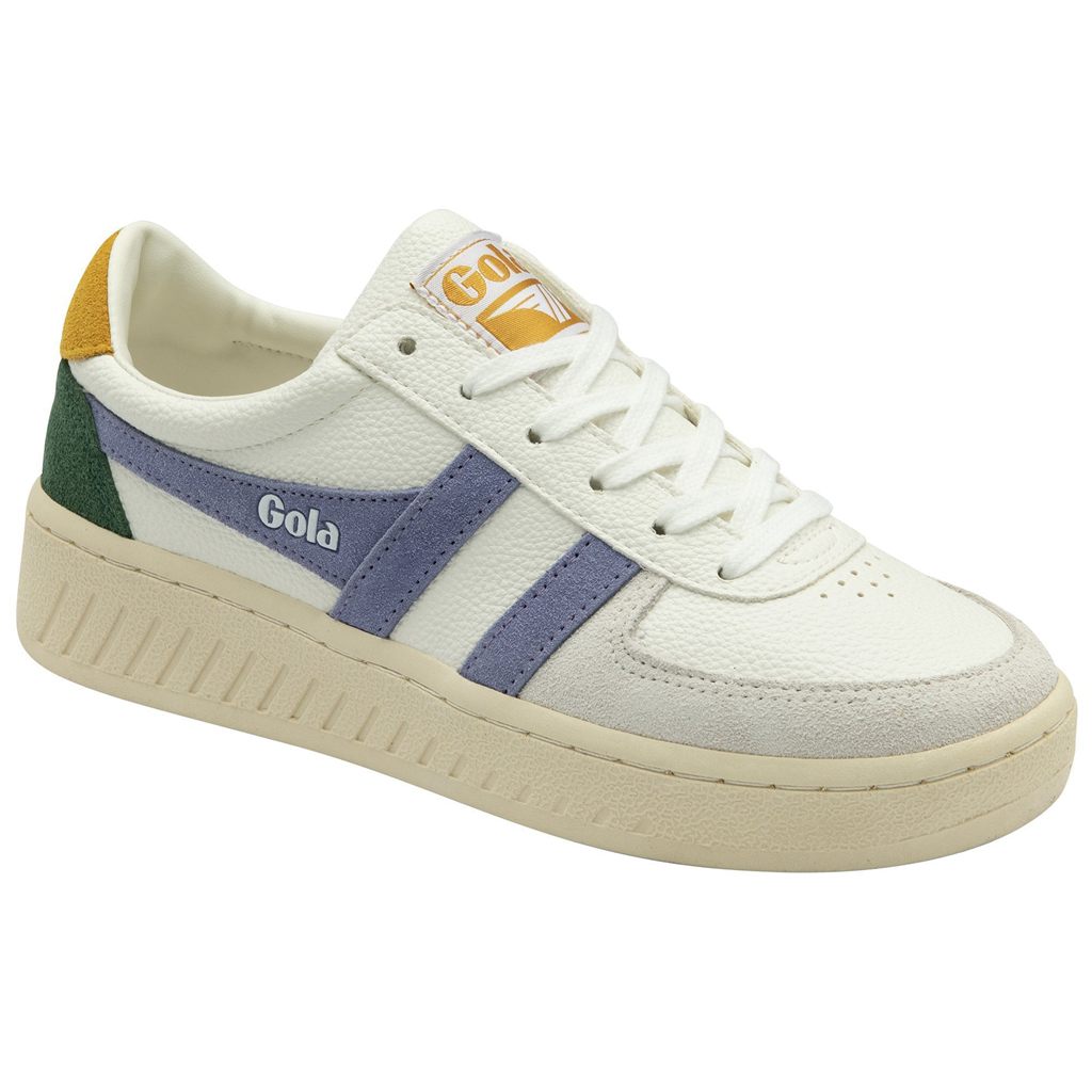 Gola Classics Grandslam Trident Sneakers Wit Lavendel Nederland | 015-KHXDZQ