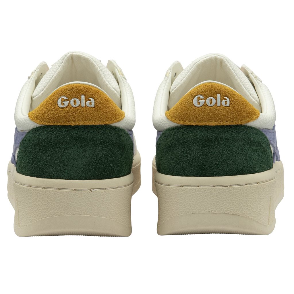 Gola Classics Grandslam Trident Sneakers Wit Lavendel Nederland | 015-KHXDZQ