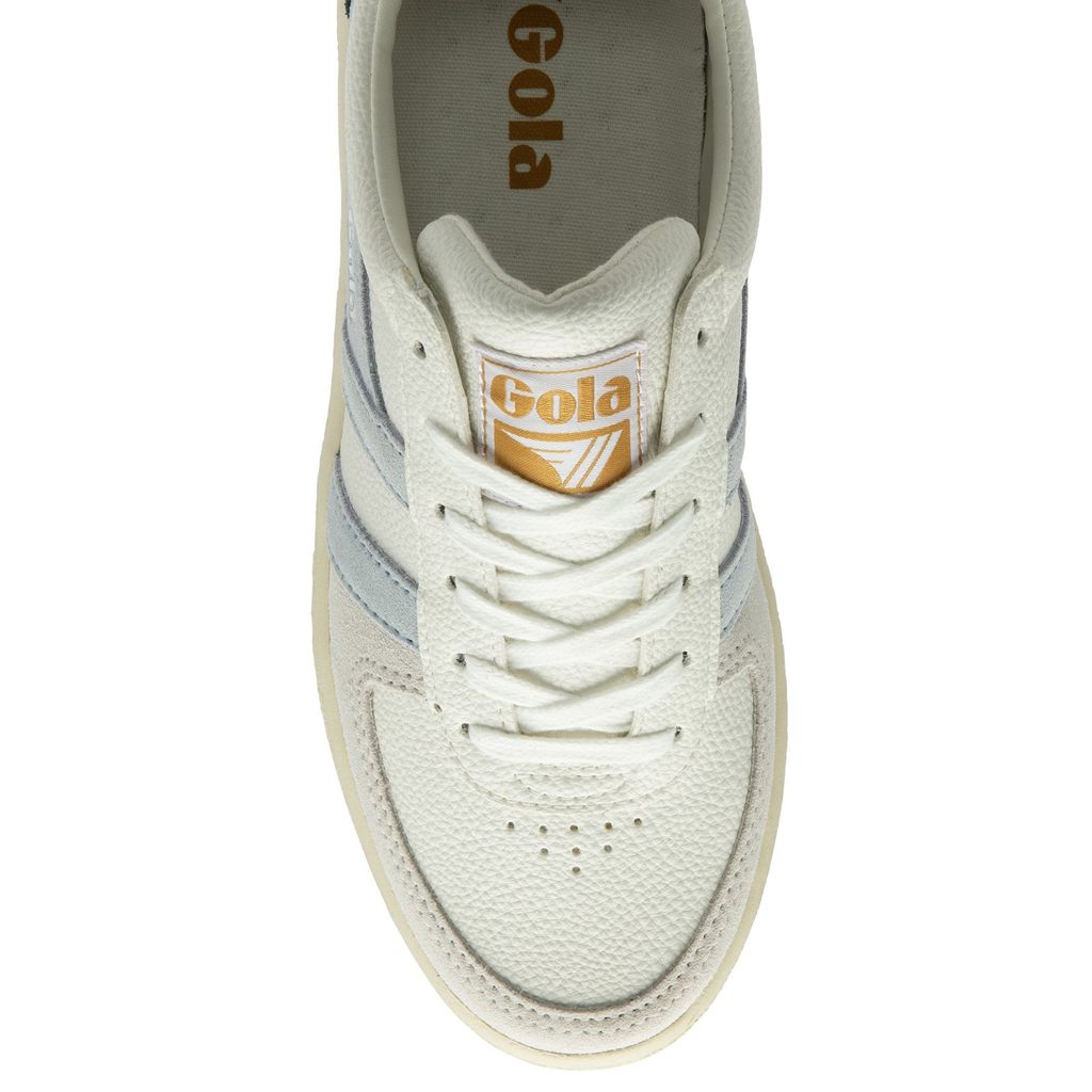 Gola Classics Grandslam Trident Sneakers Wit Blauw Nederland | 642-CQYZGR