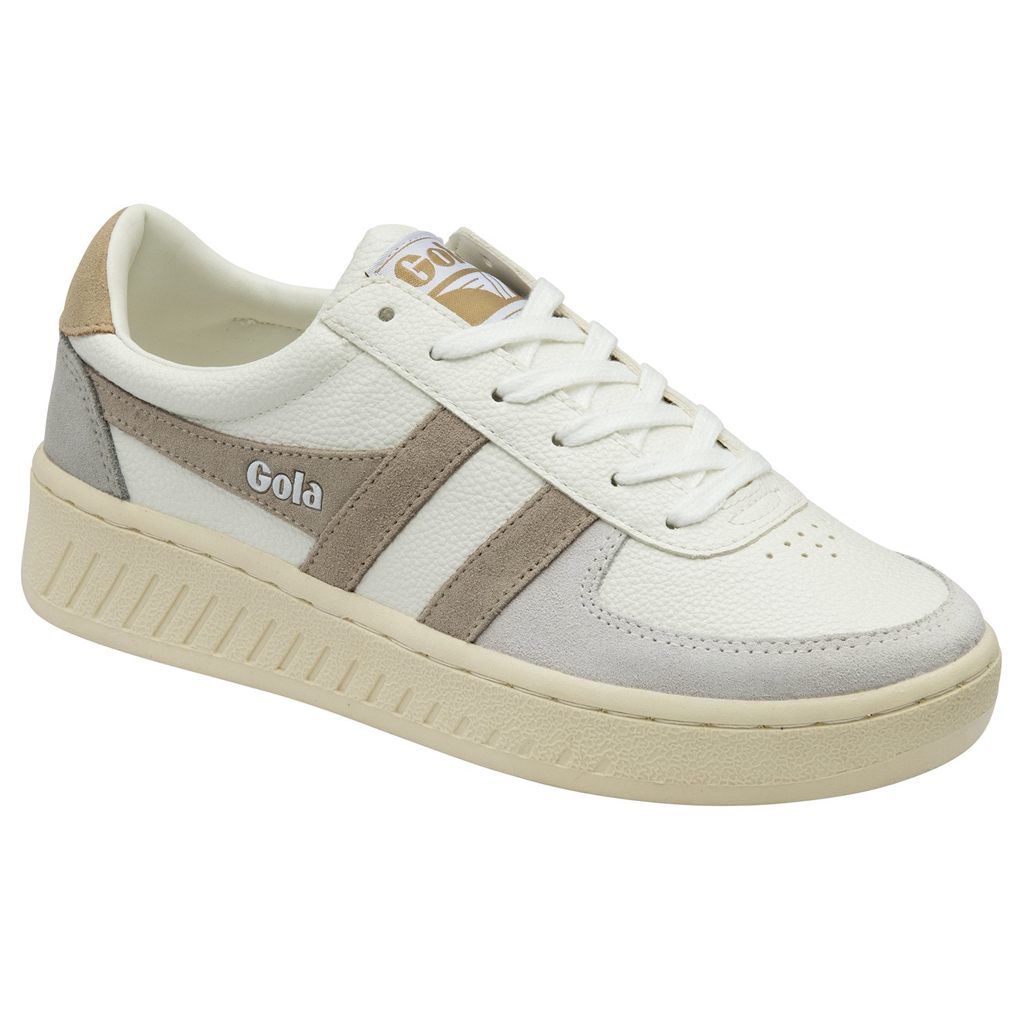 Gola Classics Grandslam Trident Sneakers Wit Grijs Nederland | 026-KGWROC