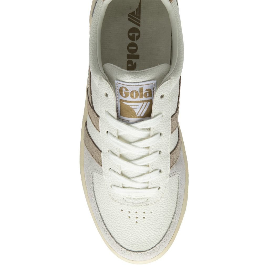 Gola Classics Grandslam Trident Sneakers Wit Grijs Nederland | 026-KGWROC