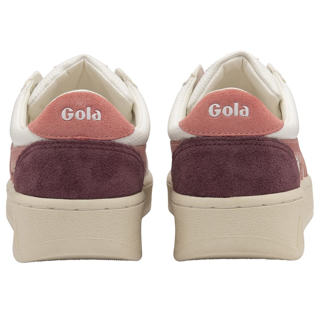 Gola Classics Grandslam Trident Sneakers Wit Roze Koraal Roze Nederland | 682-IJVHOM