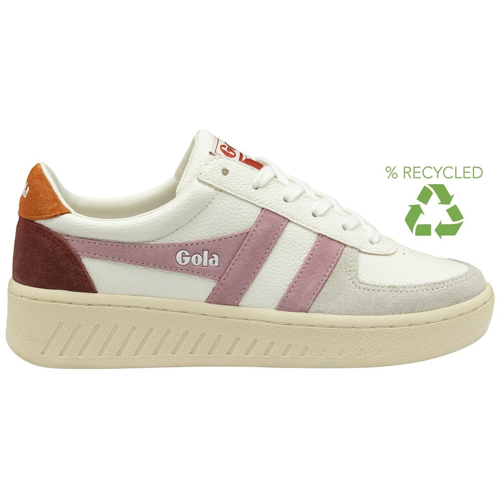 Gola Classics Grandslam Trident Sneakers Wit Oranje Nederland | 568-VOFIPT