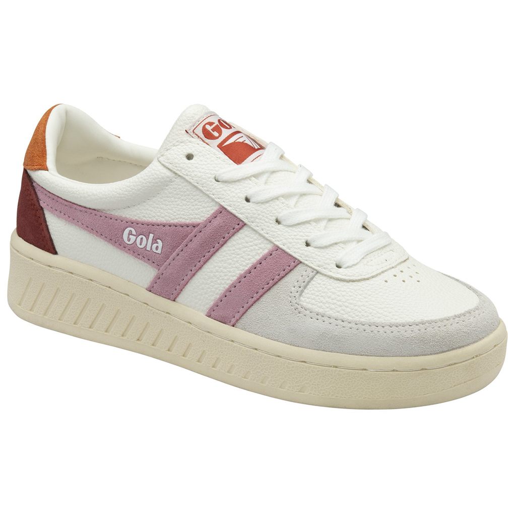 Gola Classics Grandslam Trident Sneakers Wit Oranje Nederland | 568-VOFIPT