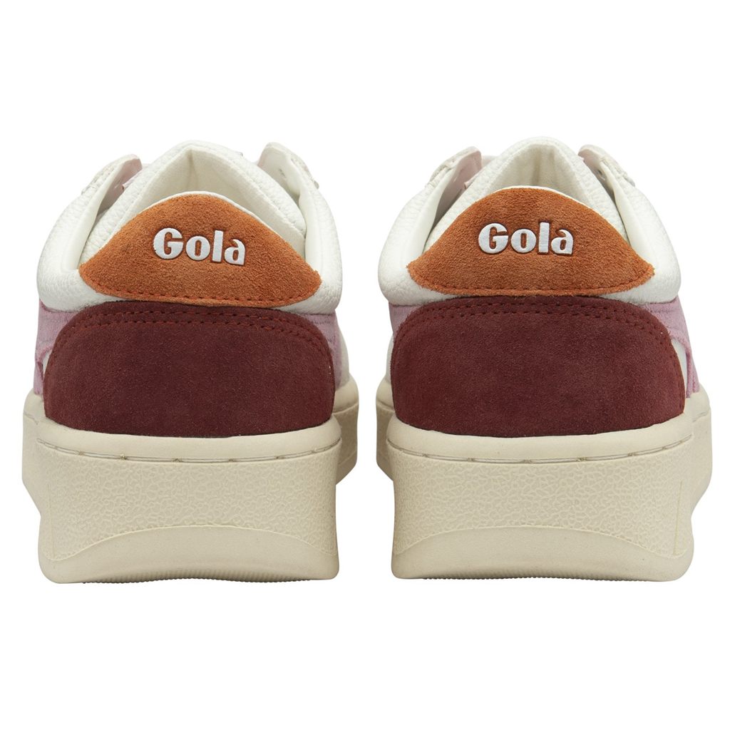 Gola Classics Grandslam Trident Sneakers Wit Oranje Nederland | 568-VOFIPT