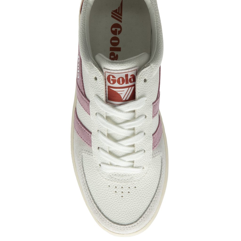 Gola Classics Grandslam Trident Sneakers Wit Oranje Nederland | 568-VOFIPT