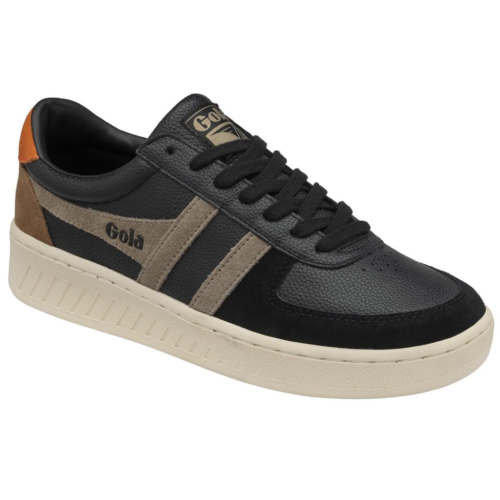 Gola Classics Grandslam Trident Sneakers Zwart Oranje Nederland | 106-OVYSJW