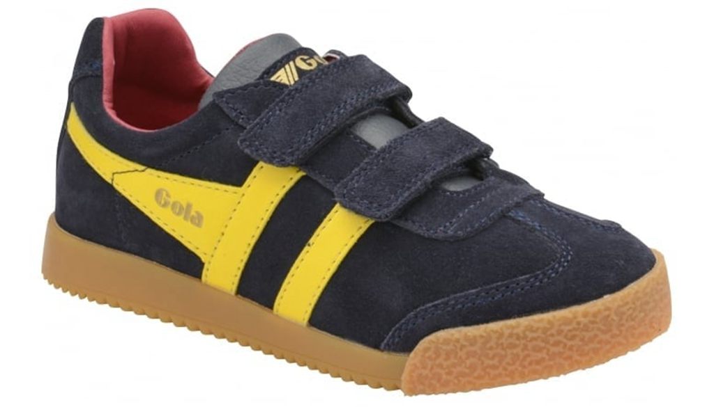Gola Classics Harrier Strap Sneakers Donkerblauw Rood Nederland | 230-DKFNBT