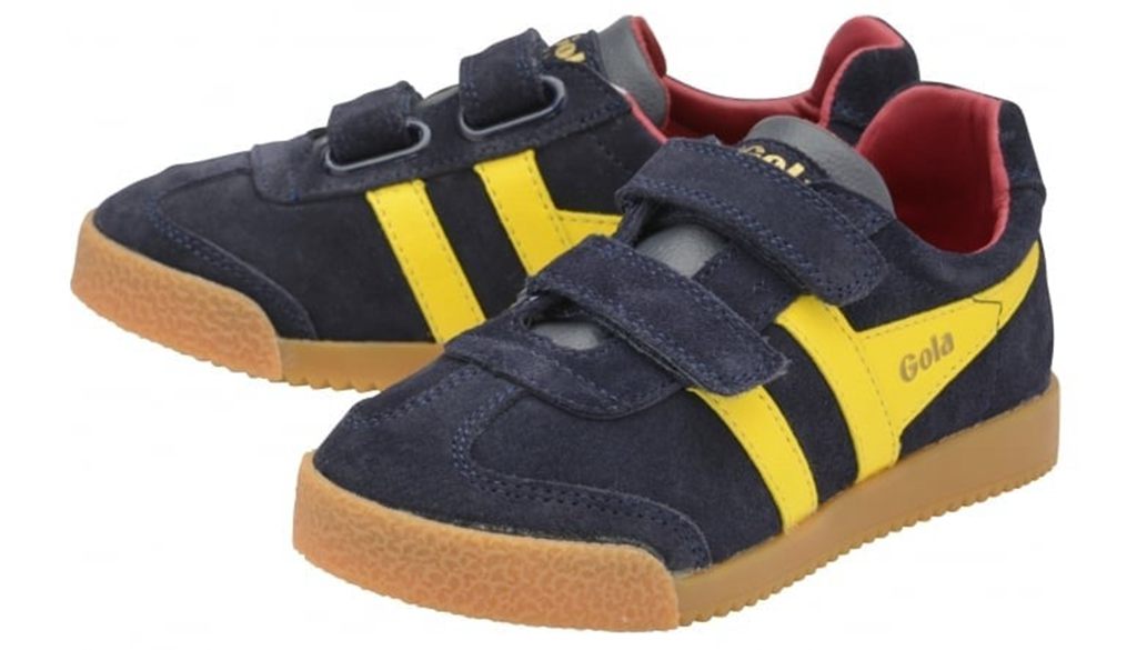 Gola Classics Harrier Strap Sneakers Donkerblauw Rood Nederland | 230-DKFNBT